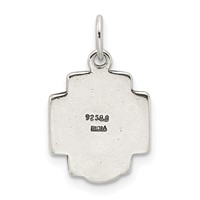 Sterling Silver Antiqued Ecce Homo Medal view 4
