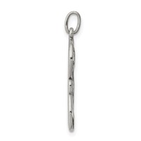 Sterling Silver Antiqued Blessed Mary & Child Jesus Charm view 2