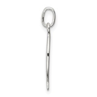 Sterling Silver Ichthus Fish Cross Charm view 2