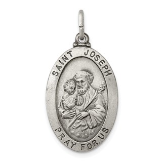 Sterling Silver St. Joseph Pendants