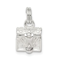 Sterling Silver Cross Prayer Box Charm view 4
