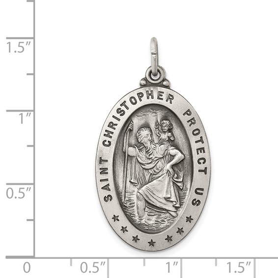 Sterling Silver St. Christopher Pendants