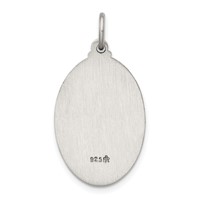 Sterling Silver Antiqued Our Lady of Guadalupe Medal view 4