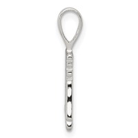 Sterling Silver I Love You Mom Pendant view 2