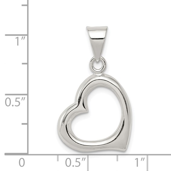 Sterling Silver Heart Pendant