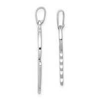 Sterling Silver Heart and Key Charms view 2