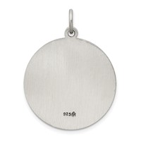 Sterling Silver Antiqued Saint Florian Medal view 4