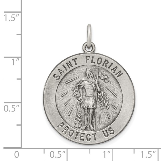Sterling Silver St. Florian Pendants