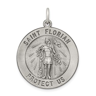 Sterling Silver St. Florian Pendants