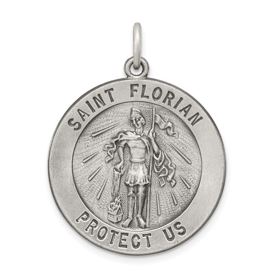 Sterling Silver St. Florian Pendants