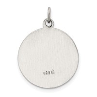 Sterling Silver Antiqued Our Lady of Guadalupe Medal view 4