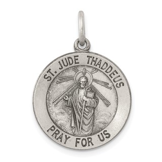 Sterling Silver St. Jude Thaddeus Pendants