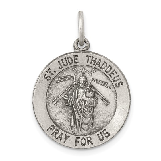 Sterling Silver St. Jude Thaddeus Pendants