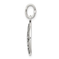 Sterling Silver Antiqued Celtic Knot Charm view 2