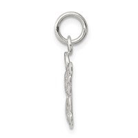 Sterling Silver Filigree Angel Charm view 2