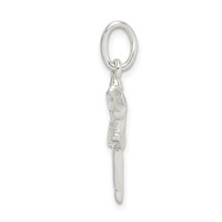 Sterling Silver Ballerina Charm view 2