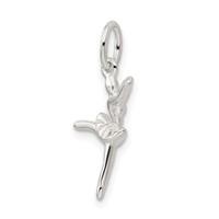 Sterling Silver Ballerina Charm view 5