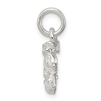 Sterling Silver Train Engine Charm view 2