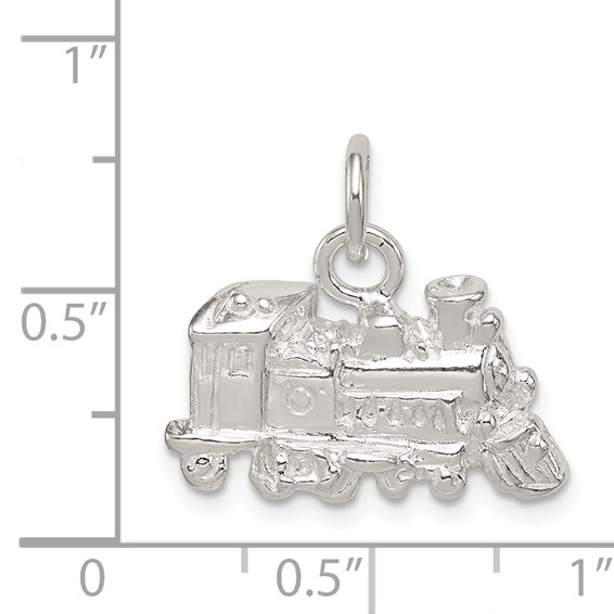 Sterling Silver Train Engine Charm