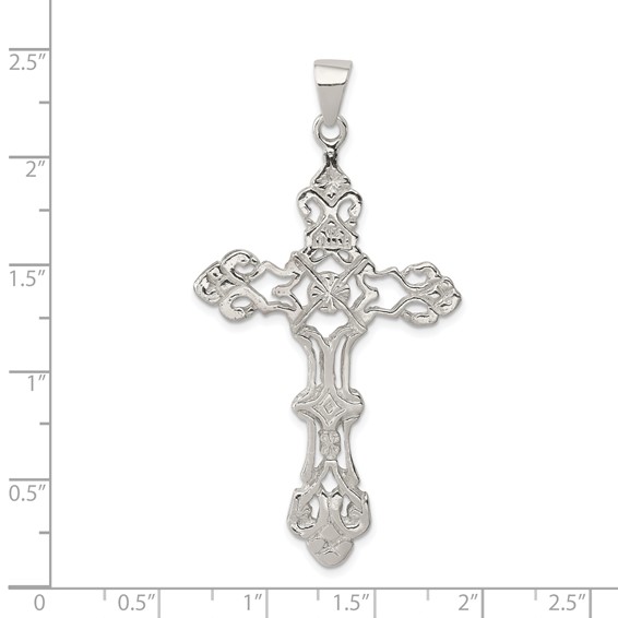 Sterling Silver INRI Cross Pendant