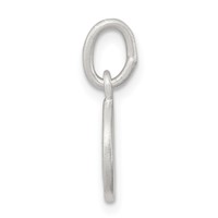 Sterling Silver D C Cherub Disk Charm view 2