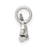 Sterling Silver Antiqued Blue Whale Pendant view 2