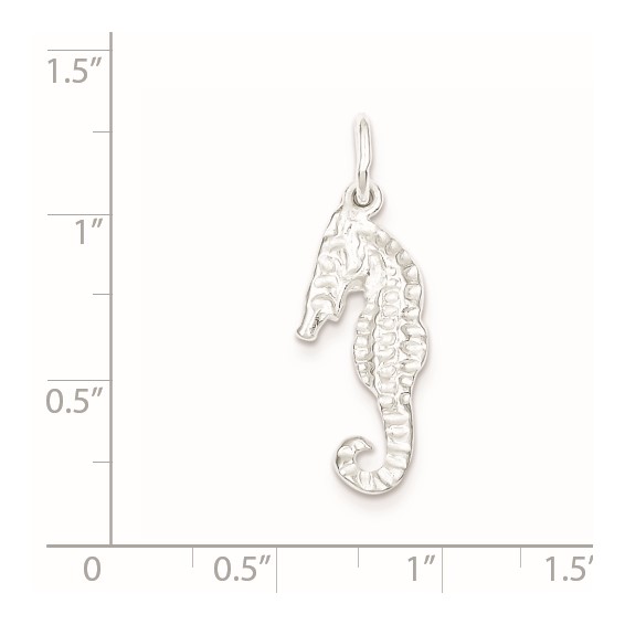 Sterling Silver Seahorse Charm