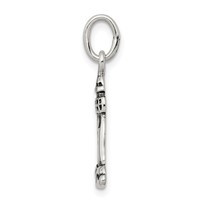 Sterling Silver Antiqued Lighthouse Charm view 2