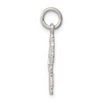 Sterling Silver Dove Cross Charm view 2