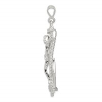 Sterling Silver Mariner Cross Pendant view 2