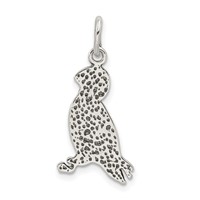 Sterling Silver Antiqued Puffin Charm view 4