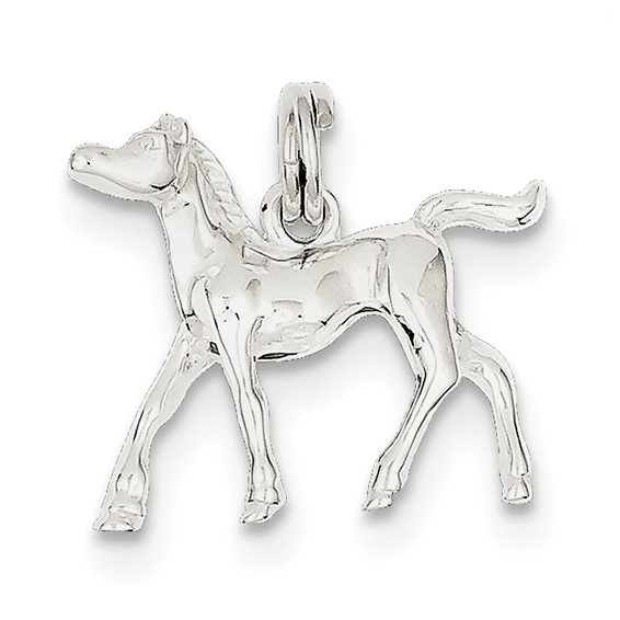 Sterling Silver Horse Charm