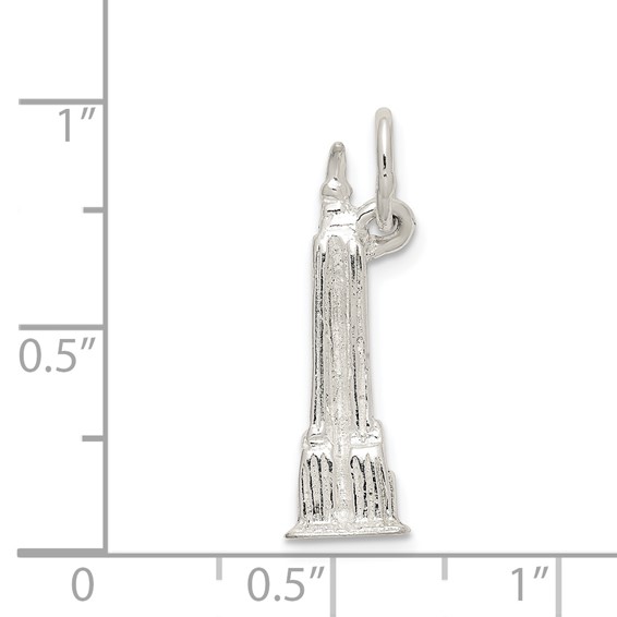 Sterling Silver Empire State Building Charm