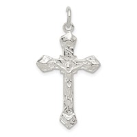 Sterling Silver Crucifix Pendant view 1