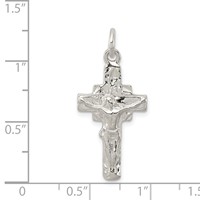 Sterling Silver Crucifix Pendant view 3