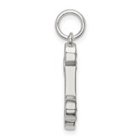 Sterling Silver Dog Bone Charm view 2