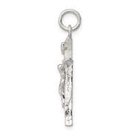 Sterling Silver Inri Crucifix Pendant view 2