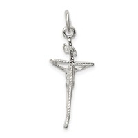 Sterling Silver Inri Crucifix Pendant view 4