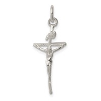 Sterling Silver Inri Crucifix Pendant view 1