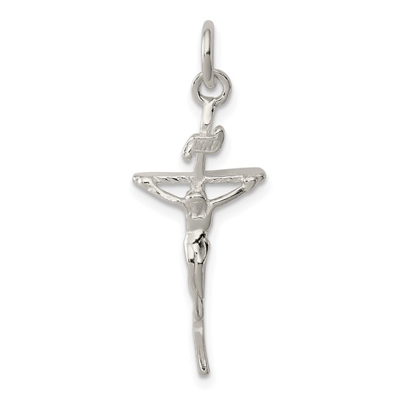 Sterling Silver INRI Crucifix Pendant
