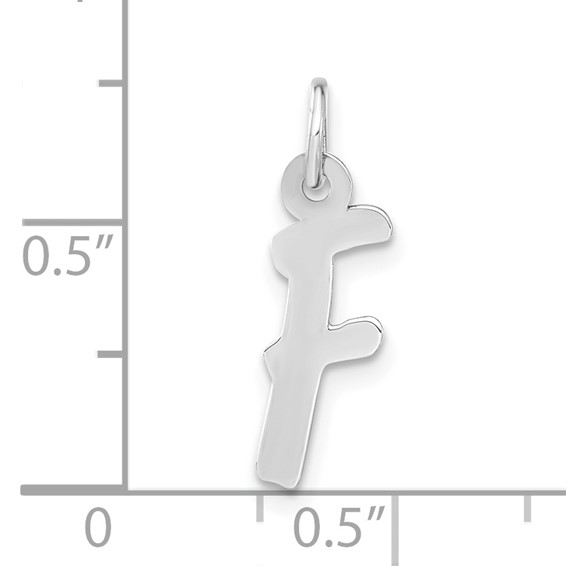 Sterling Silver Medium Initial Charms