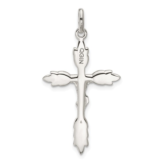 Sterling Silver INRI Crucifix Charm