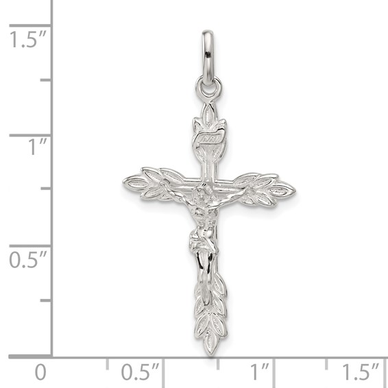 Sterling Silver INRI Crucifix Charm