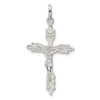Sterling Silver Inri Crucifix Charm view 1