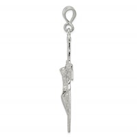 Sterling Silver Crucifix Pendant view 2