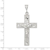 Sterling Silver Crucifix Pendant view 3