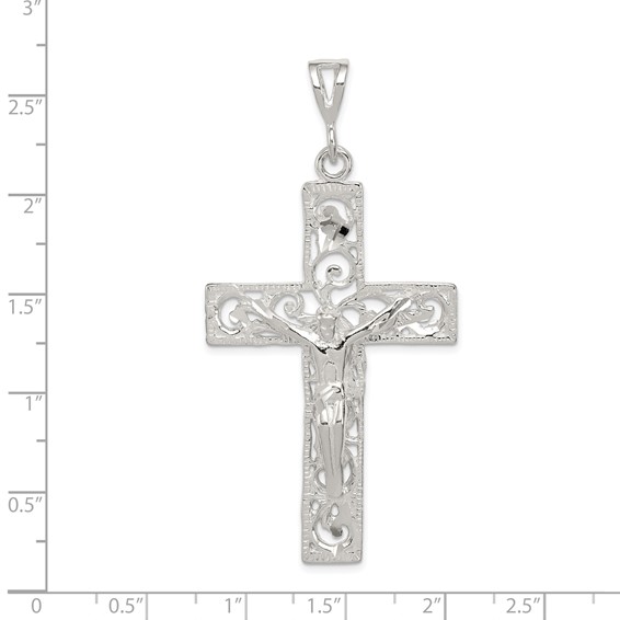 Sterling Silver Crucifix Pendant