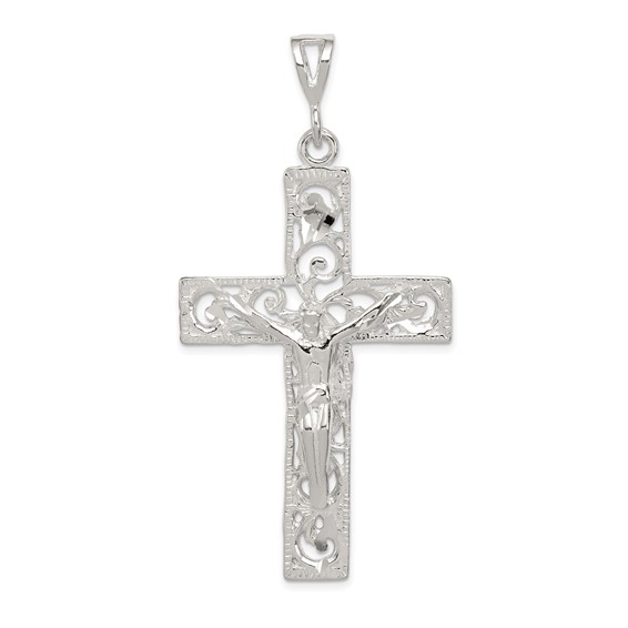 Sterling Silver Crucifix Pendant