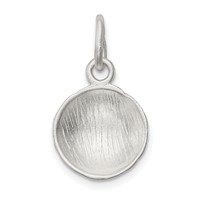 Sterling Silver Diamond Cut Soccer Ball Charm view 4