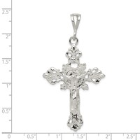 Sterling Silver Inri Crucifix Pendant view 3